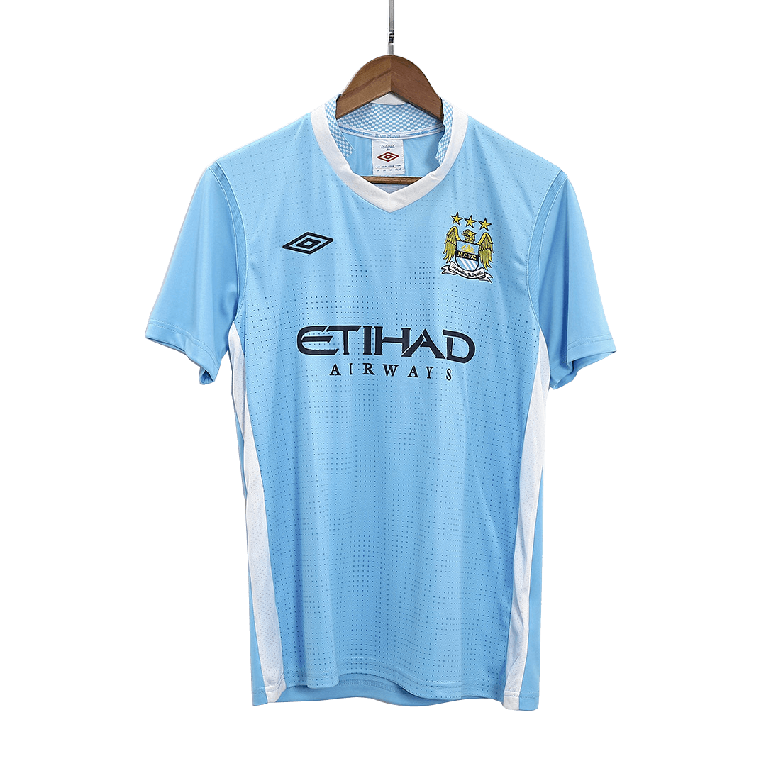 Maillot de foot domicile rétro Manchester City 2011/12 pour homme
