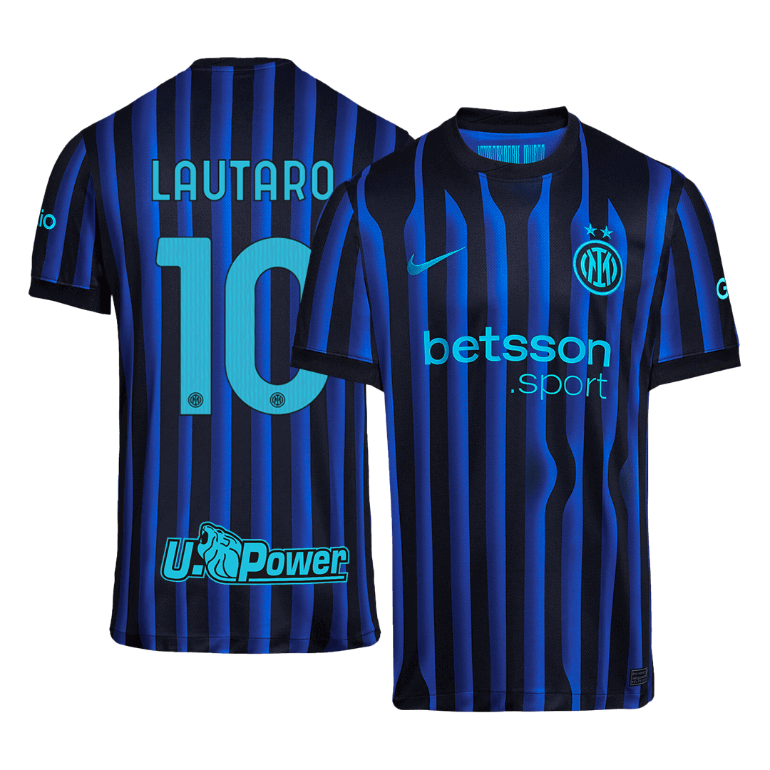LAUTARO #10 Maillot de Foot Domicile Inter Milan Homme 2025/26