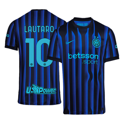 LAUTARO #10 Maillot de Foot Domicile Inter Milan Homme 2025/26