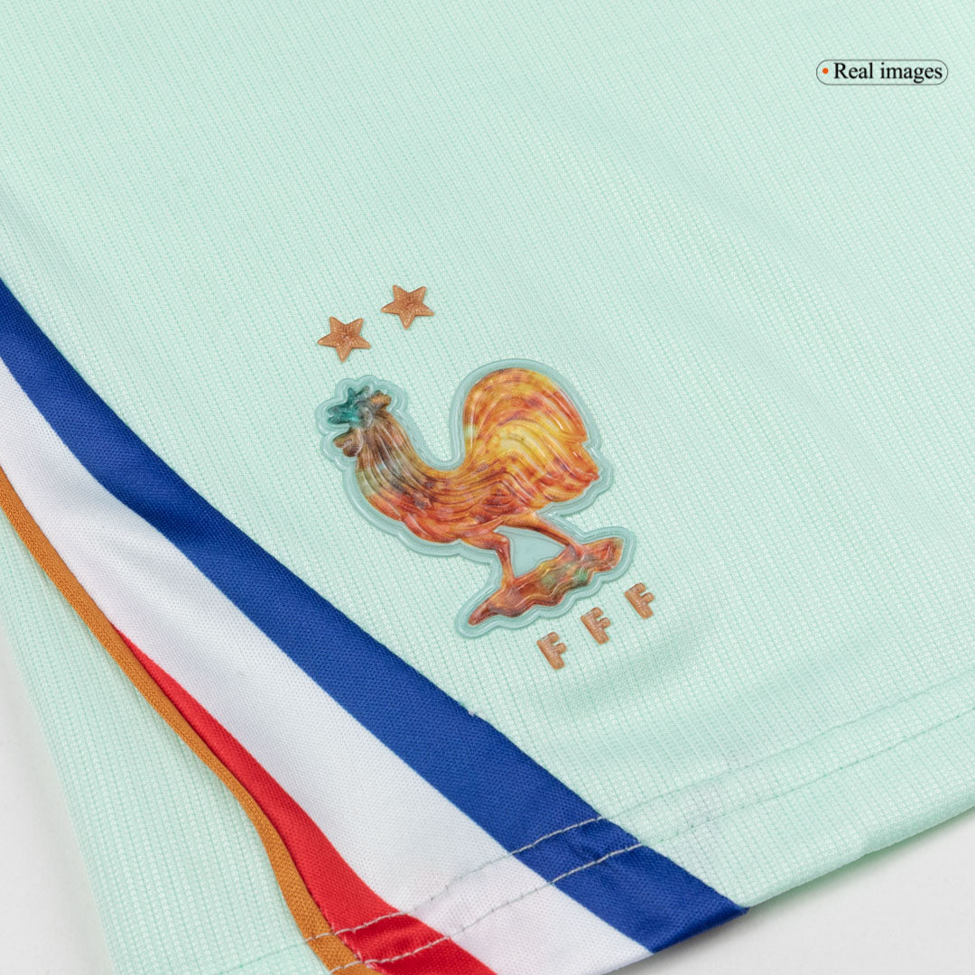 Ensemble maillot de football extérieur Coupe du Monde 2026 France pour enfant