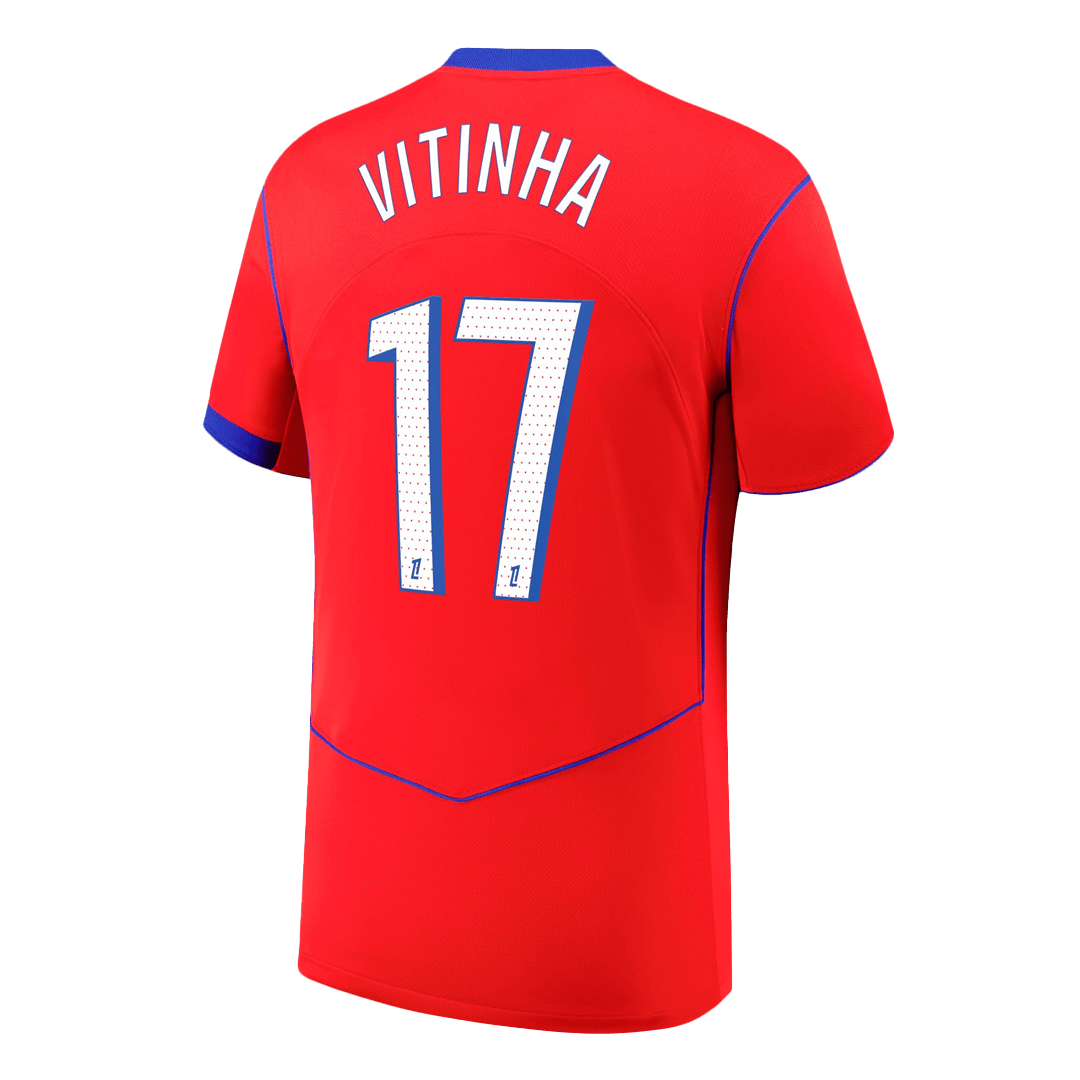 Maillot de Football VITINHA #17 Troisième Extérieur PSG Homme 2025/26