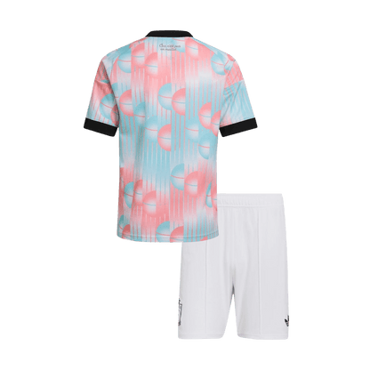 Ensemble maillot et short de foot extérieur Belgique Coupe du Monde 2026 pour enfant