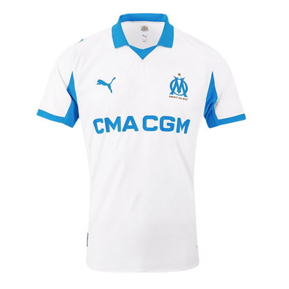 Maillot Domicile de Football Homme Marseille Saison 2025/26 Version Joueur - Coupe Ajustée
