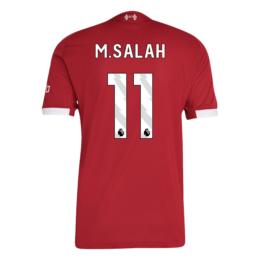 Maillot de foot domicile Liverpool 2025/26 - Version joueur - Coupe ajustée - Homme - M.SALAH #11