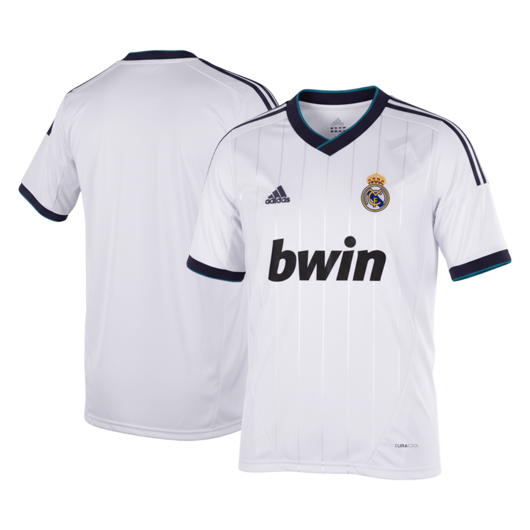Maillot de football domicile rétro Real Madrid 2012/13 pour homme