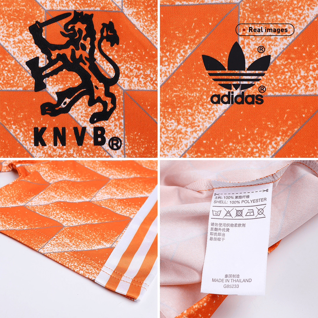 Maillot de foot rétro domicile Pays-Bas 1988 homme