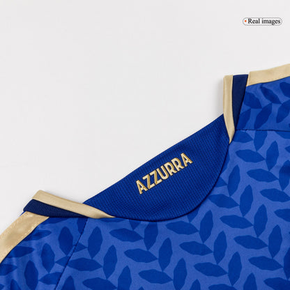 Maillot de football domicile à manches longues Italie Coupe du Monde 2026 pour homme