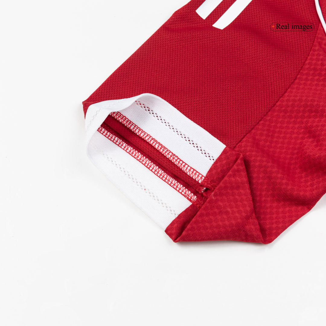 Maillot de Foot Domicile Homme Liverpool 2025/26 GAKPO #18 Version Joueur - Coupe Ajustée