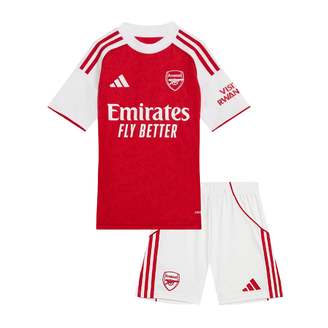 Kit maillot de football domicile Arsenal Enfant 2025/26