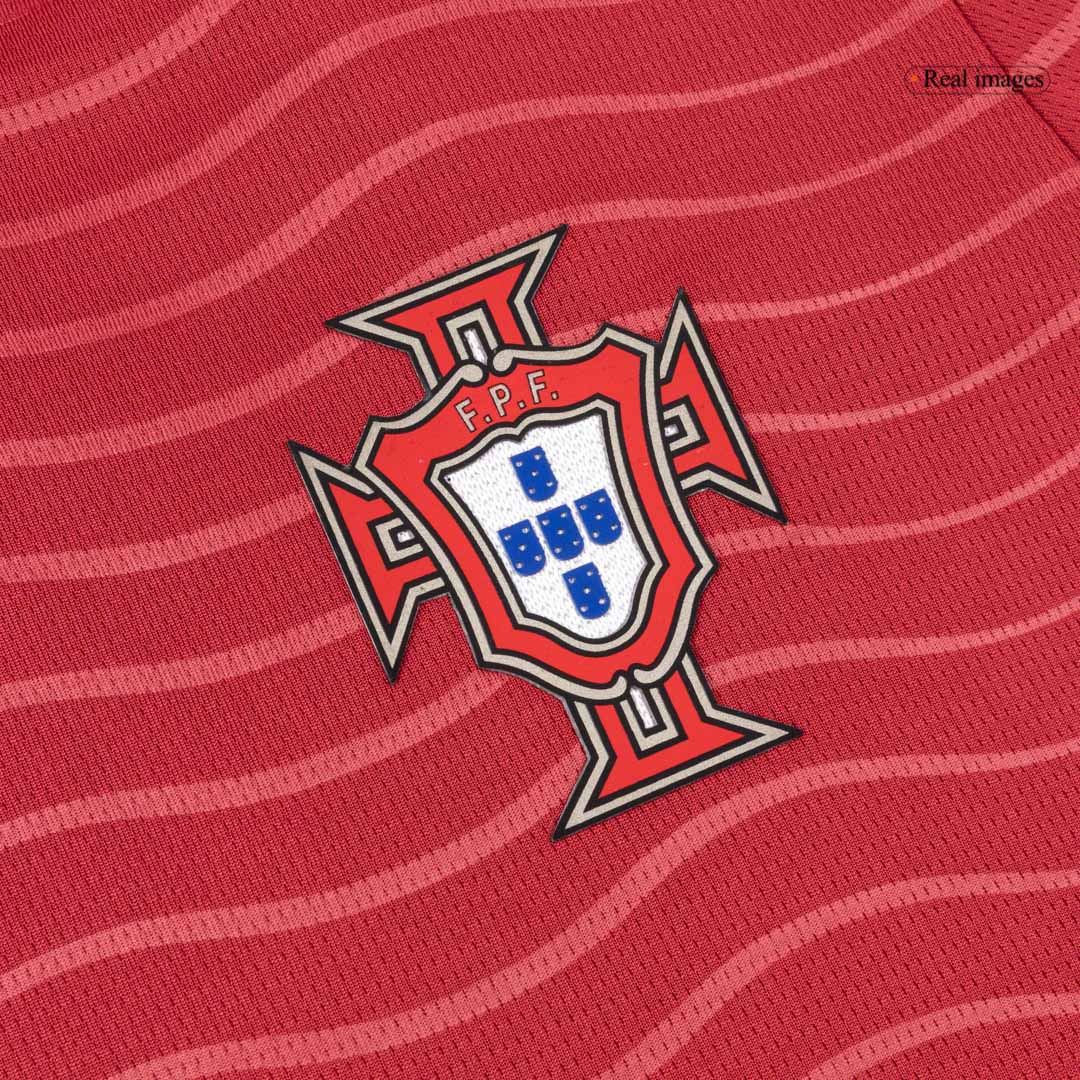 Maillot de football domicile à manches longues Portugal Coupe du Monde 2026 pour homme