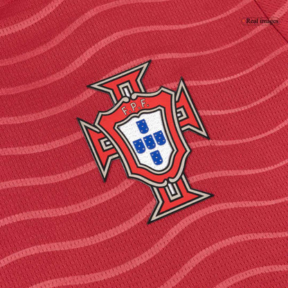 Maillot de football domicile à manches longues Portugal Coupe du Monde 2026 pour homme