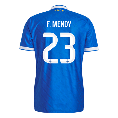 Maillot de football F. MENDY #23 Real Madrid 2025/26 version joueur Troisième extérieur pour homme - Coupe ajustée