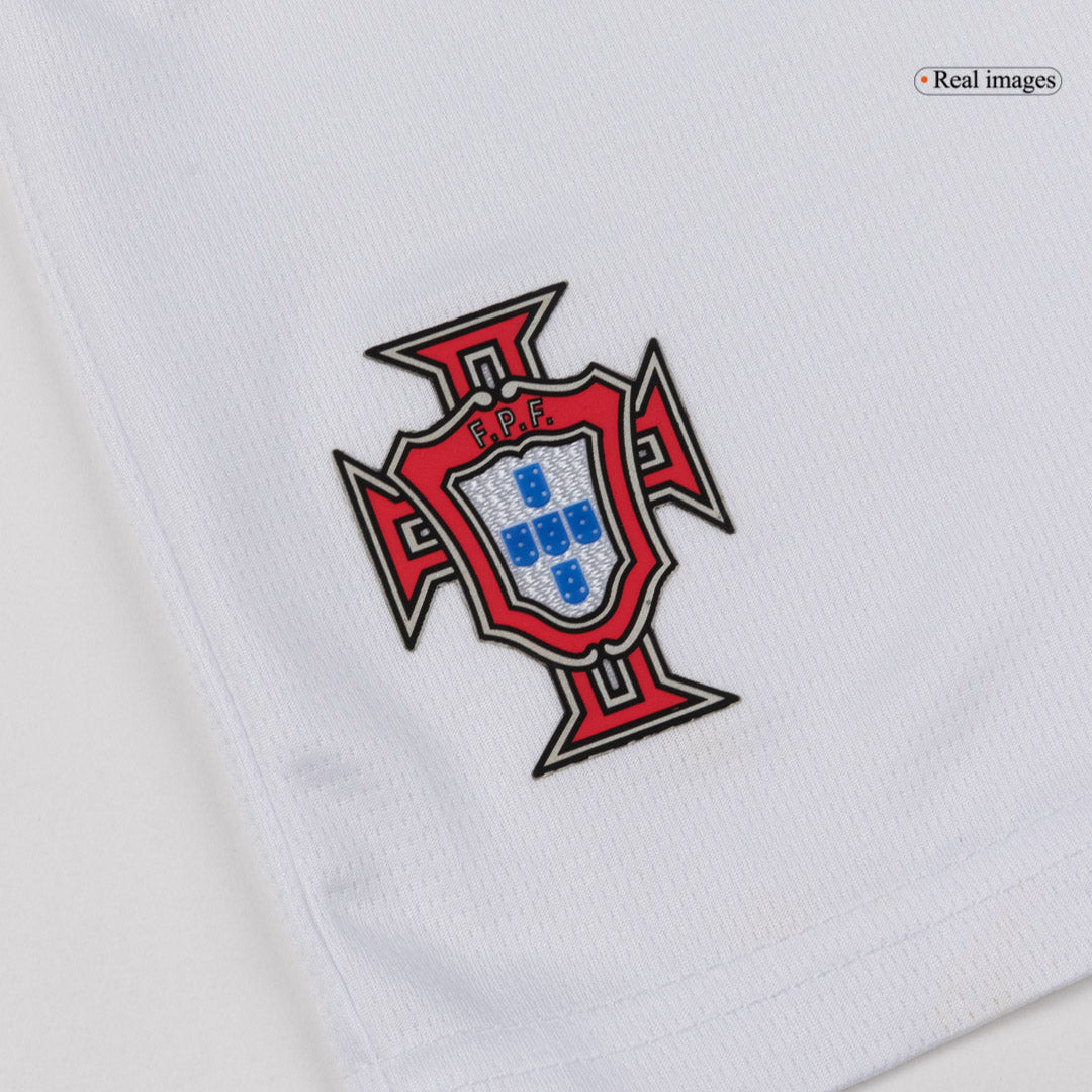 Ensemble Maillot de Foot Portugal Coupe du Monde 2026 Extérieur pour Enfant