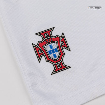 Ensemble Maillot de Foot Portugal Coupe du Monde 2026 Extérieur pour Enfant