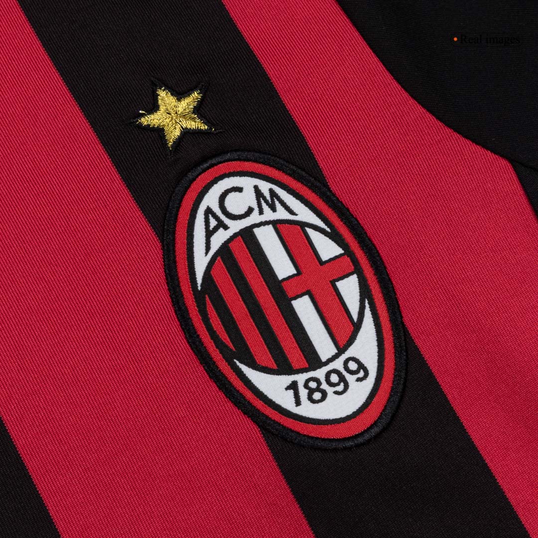 Maillot de Foot Rétro Domicile Homme AC Milan 2009/10