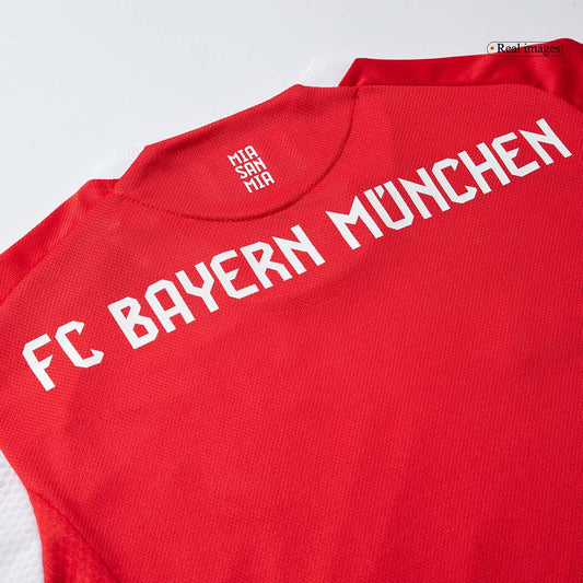 Men's Bayern Munich 2025/26 Player Version Home Soccer Jersey - Slim Fit