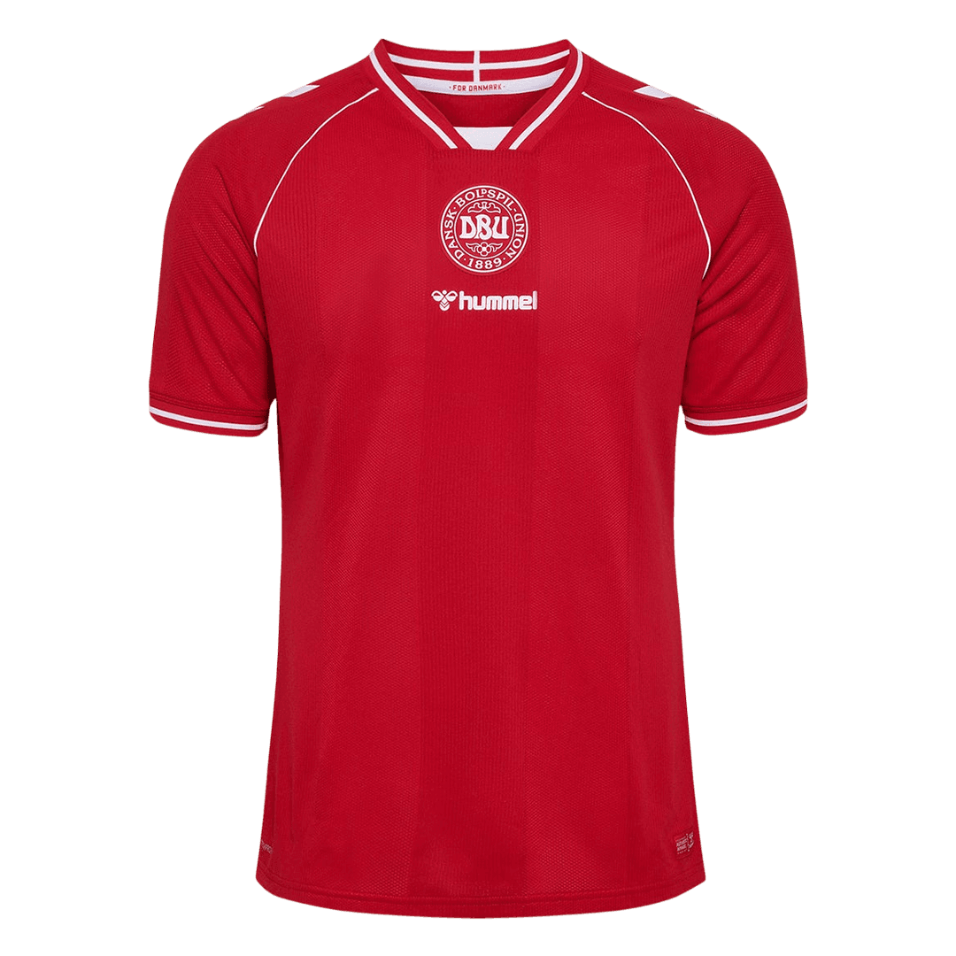 Maillot de football domicile homme Danemark Coupe du Monde 2026