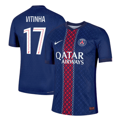 Maillot de foot domicile Homme PSG 2025/26 VITINHA #17 - Version joueur - Coupe ajustée