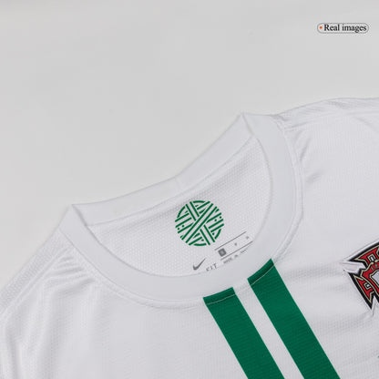 Maillot de foot rétro homme Portugal 2012 extérieur manches longues
