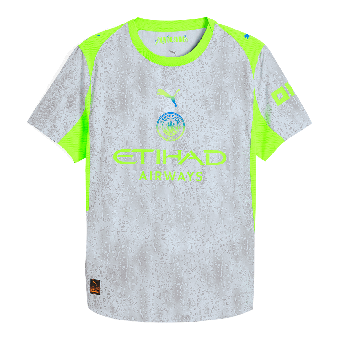 Maillot de football extérieur third Manchester City 2025/26 pour homme - Version joueur - Coupe ajustée