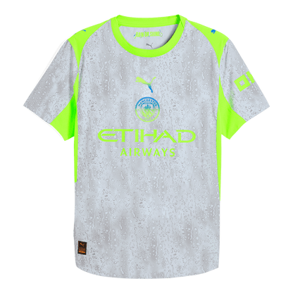 Maillot de football extérieur third Manchester City 2025/26 pour homme - Version joueur - Coupe ajustée