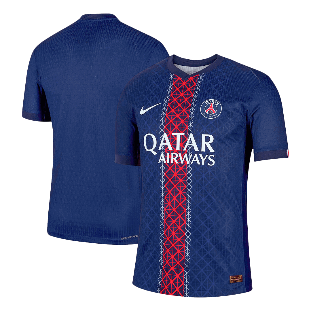 Maillot de football domicile version joueur PSG 2025/26 pour homme - Coupe ajustée