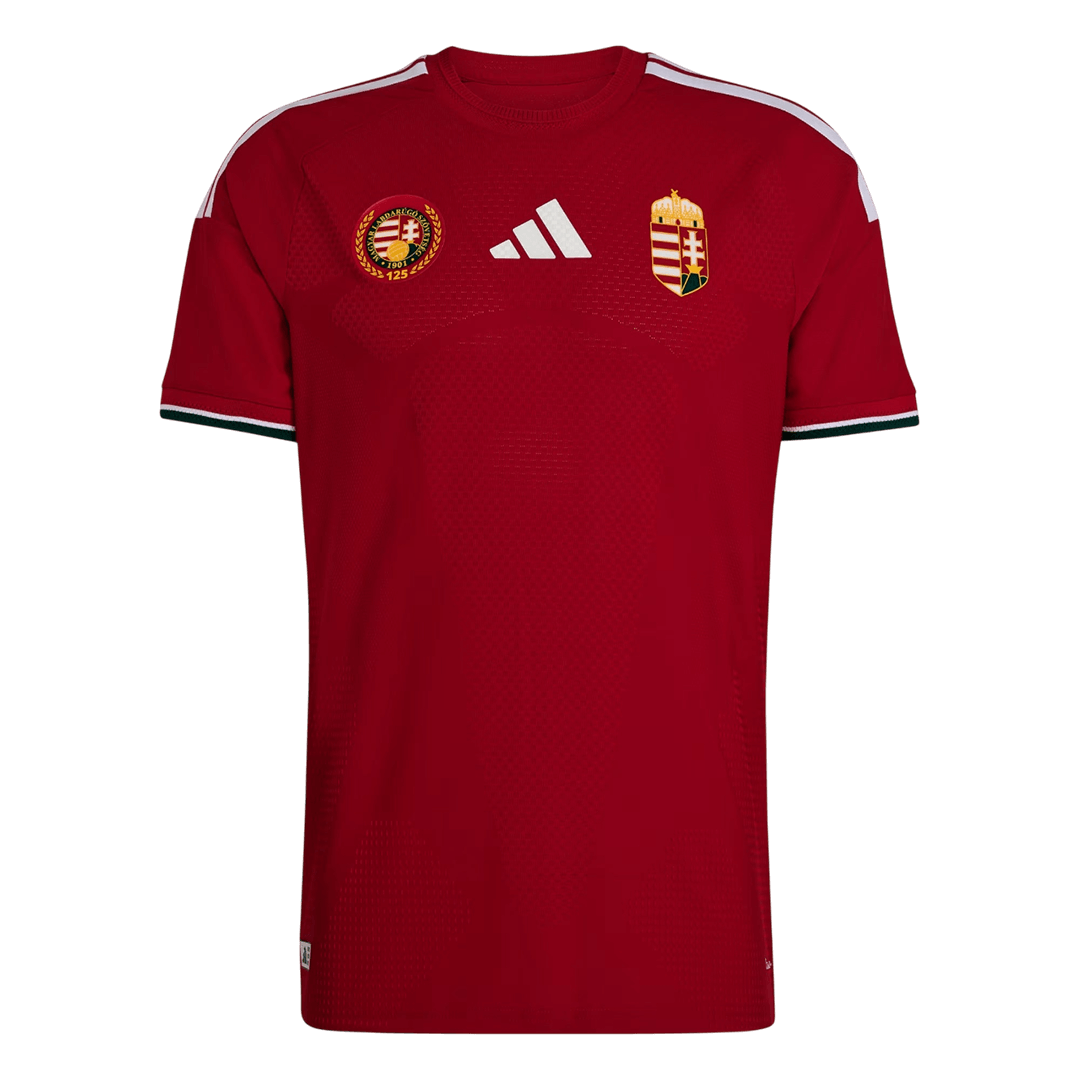 Maillot de foot domicile coupe du monde 2026 Hongrie Homme - Version joueur - Coupe ajustée