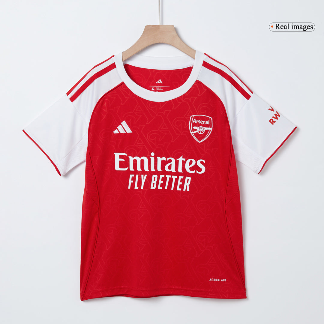 Kit maillot de football domicile Arsenal Enfant 2025/26