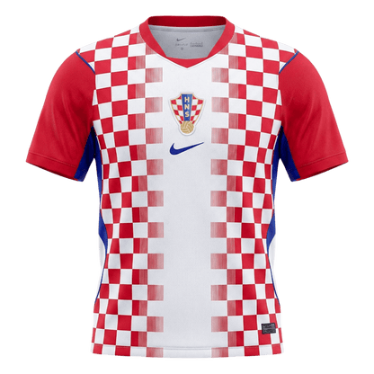 Maillot de football domicile Croatie Coupe du Monde 2026 Homme