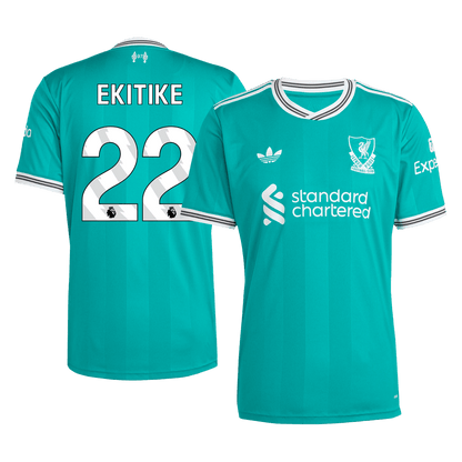 Maillot de football EKITIKE #22 Homme Liverpool 2025/26 Troisième Extérieur