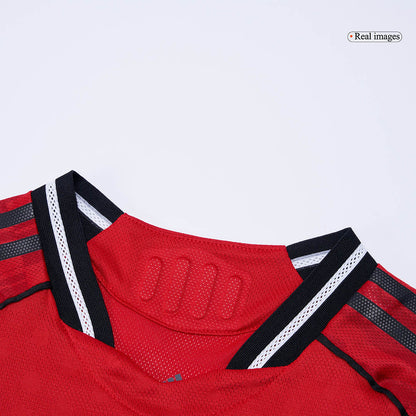 Maillot de football domicile Manchester United 2025/26 pour homme - Version joueur - Coupe ajustée
