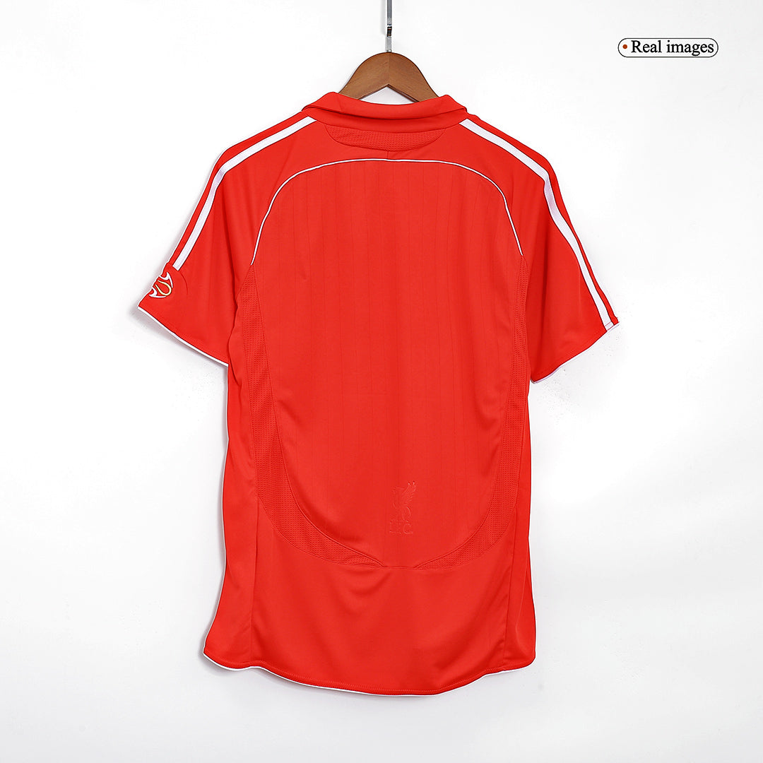 Maillot de foot domicile rétro Liverpool 2006/07 pour homme