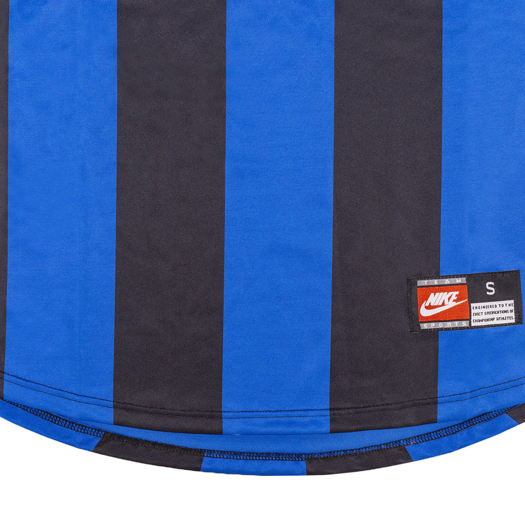 Maillot de foot domicile Inter Milan 1999/00 BAGGIO #10 Rétro Homme