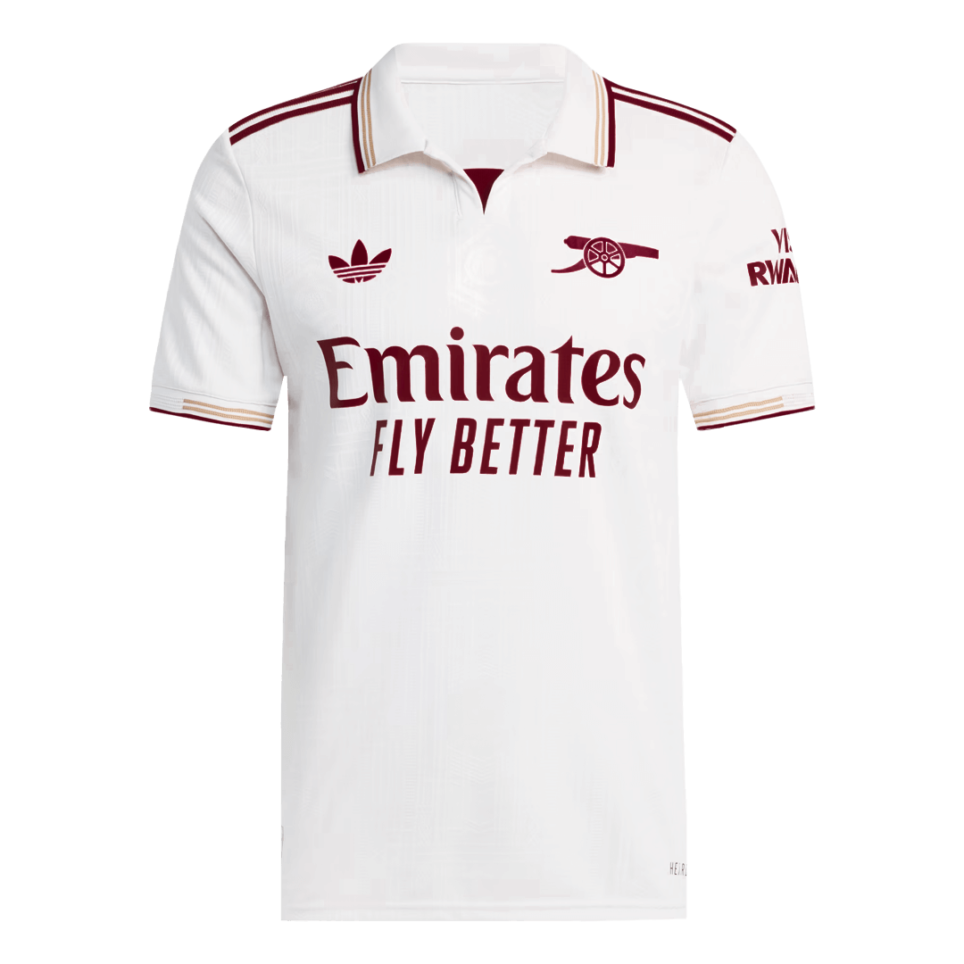Maillot de football Homme Arsenal 2025/26 Troisième Extérieur Version Joueur - Coupe Ajustée