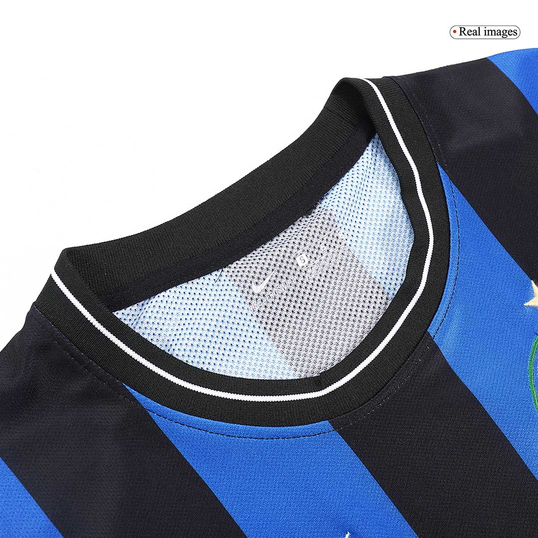 Maillot de foot domicile rétro Inter Milan LDC Finale 2009/10 pour homme