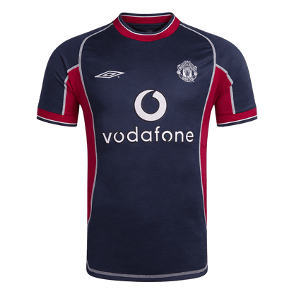 Maillot de football rétro Manchester United 2000/01 third pour homme