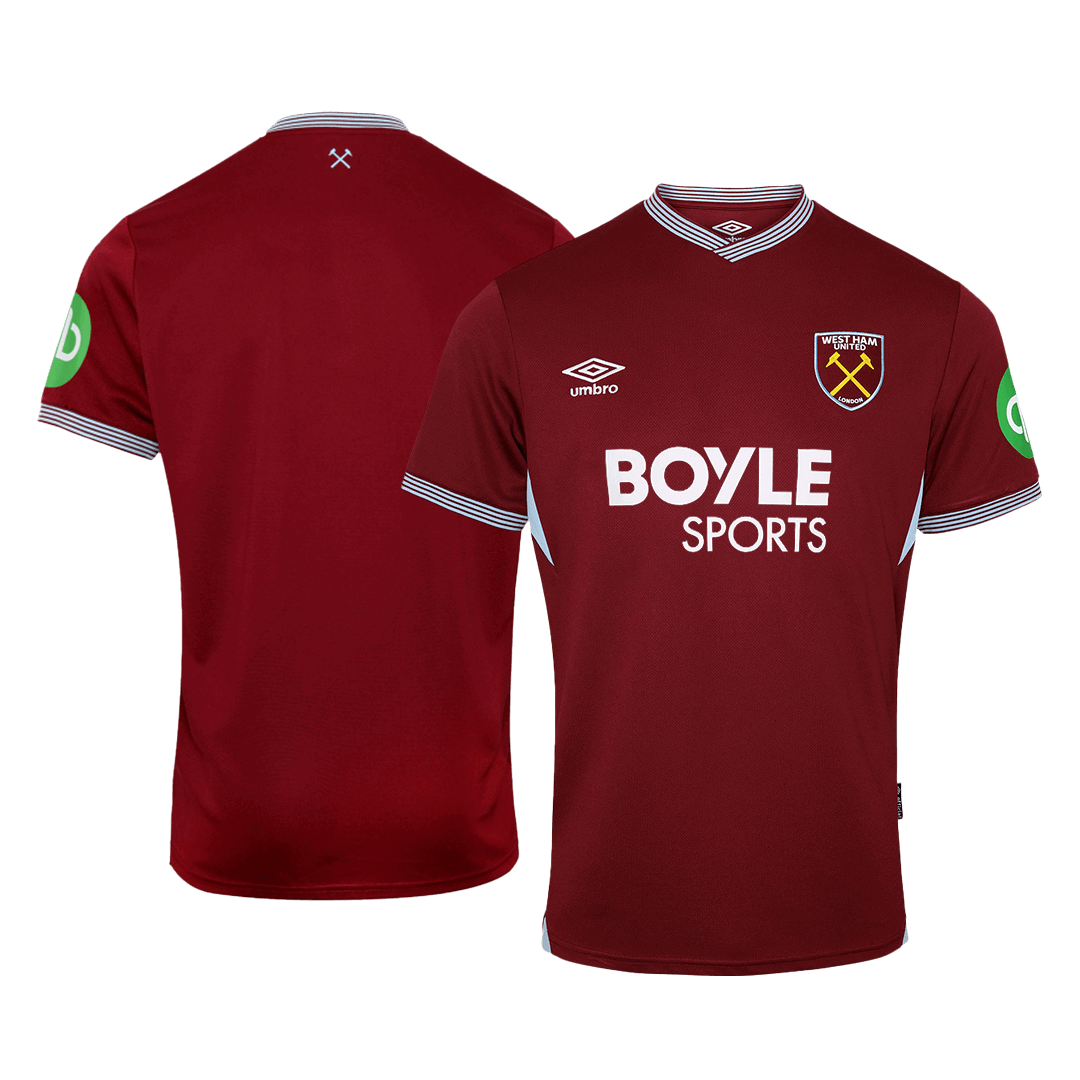 Maillot de football domicile West Ham United 2025/26 pour homme