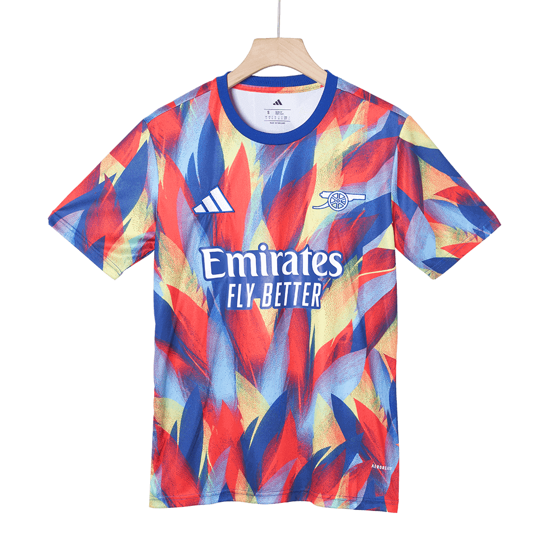 Maillot de football Arsenal 2025/26 d'avant-match pour homme