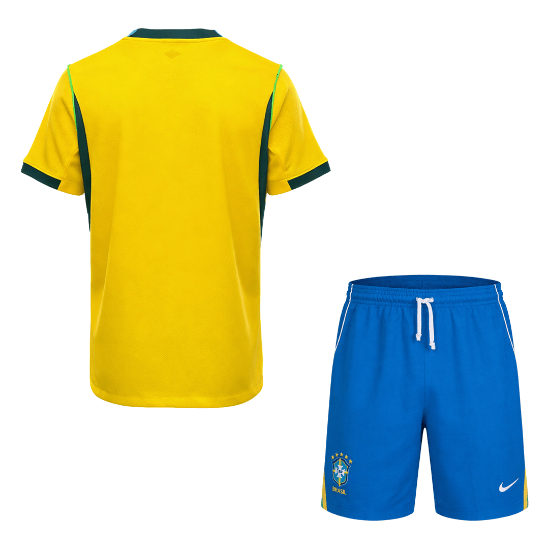 Ensemble Maillot Domicile Homme Brésil Coupe du Monde 2026