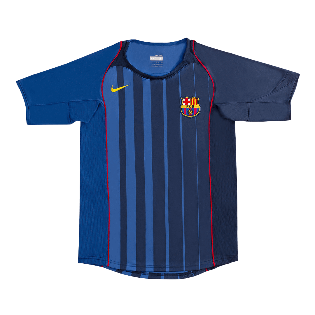 Maillot de foot extérieur rétro Messi #30 Homme Barcelone 2004/05