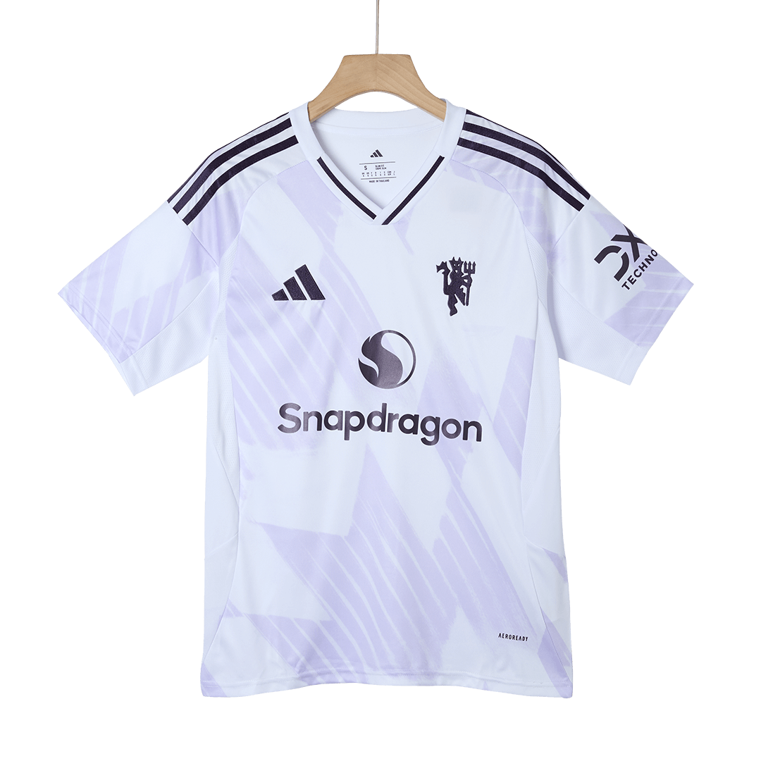Maillot de foot extérieur B.FERNANDES #8 Manchester United 2025/26 pour homme
