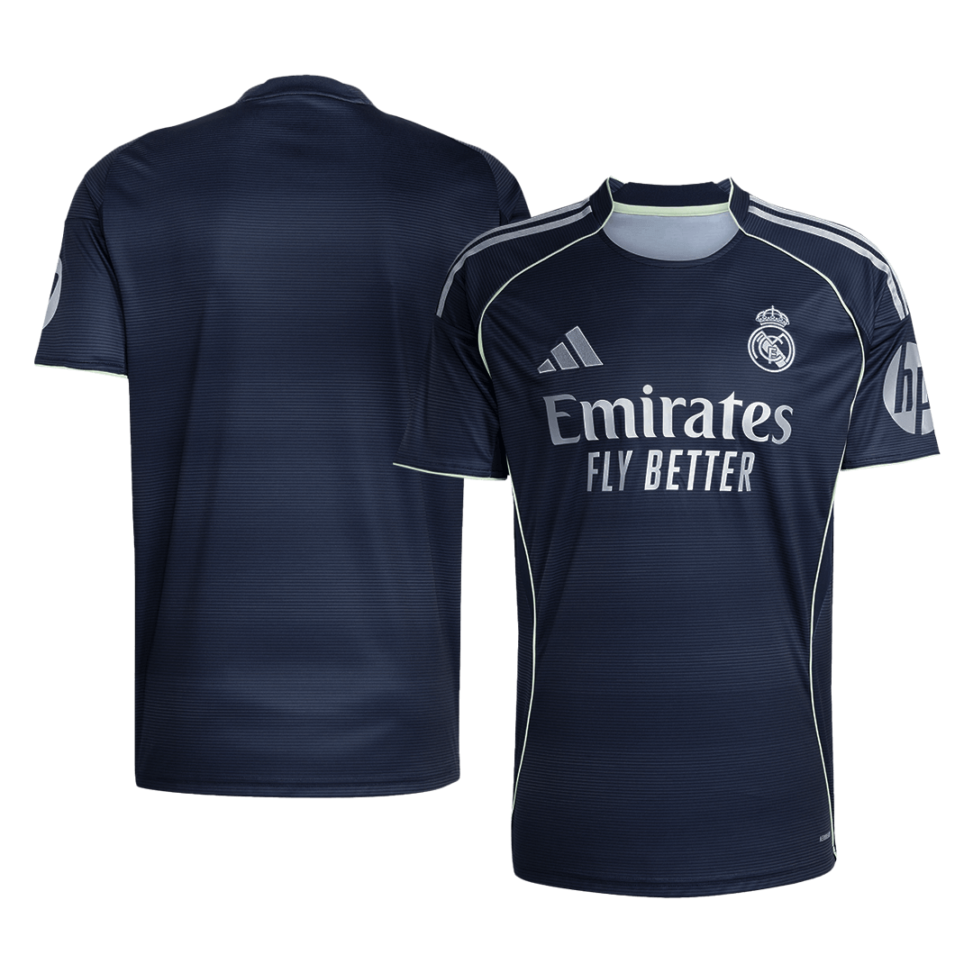 Maillot de football extérieur Real Madrid 2025/26 pour homme [PREMIUM]