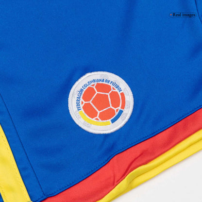 Maillot et short de football domicile Colombie Coupe du Monde 2026 pour enfant