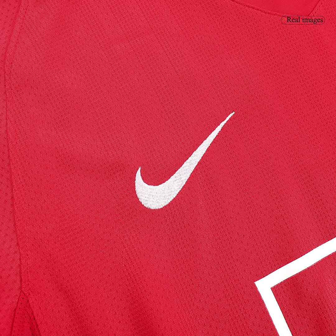 Maillot de football rétro Ronaldo #7 Manchester United domicile manches longues homme 2007/08