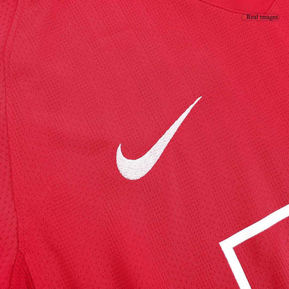 Maillot de football rétro domicile à manches longues Manchester United 2007/08 pour homme