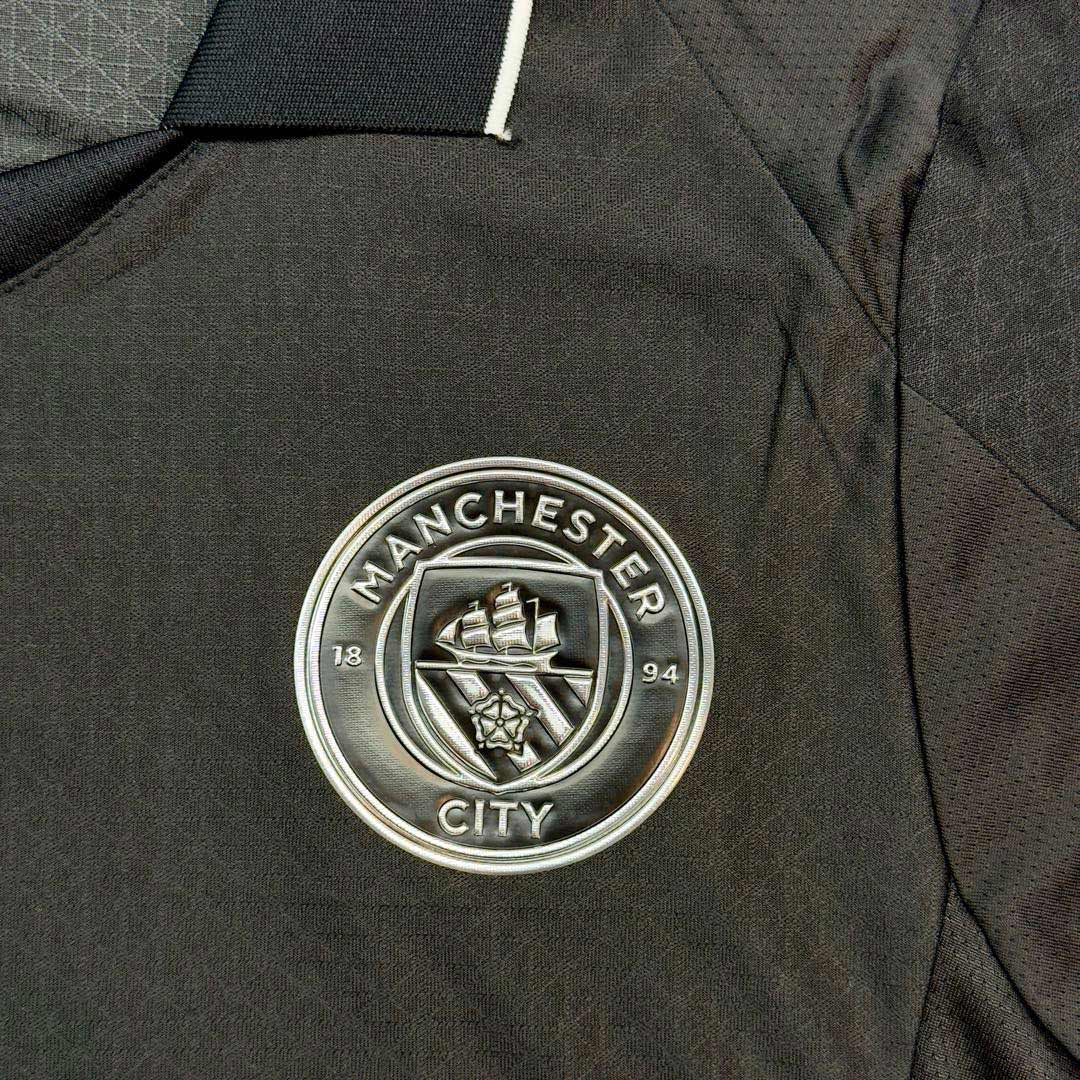 Maillot de foot extérieur HAALAND #9 Homme Manchester City 2025/26 - Version joueur - Coupe ajustée