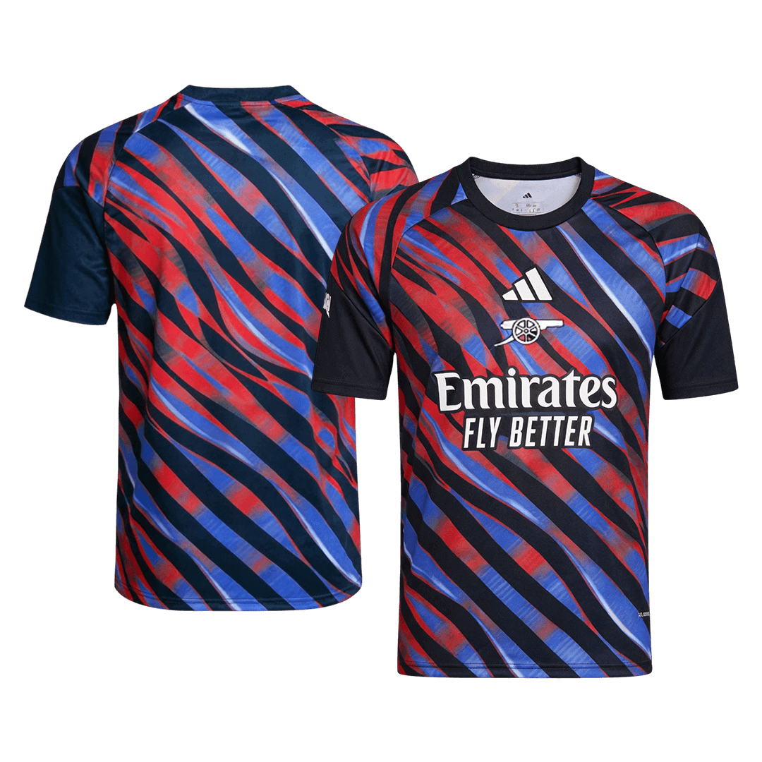 Maillot de football d'avant-match Arsenal 2025/26 pour homme