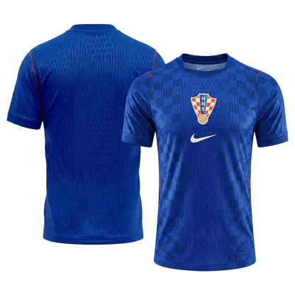 Maillot de football Croatie Coupe du Monde 2026 pour homme - Version joueur - Extérieur - Coupe ajustée