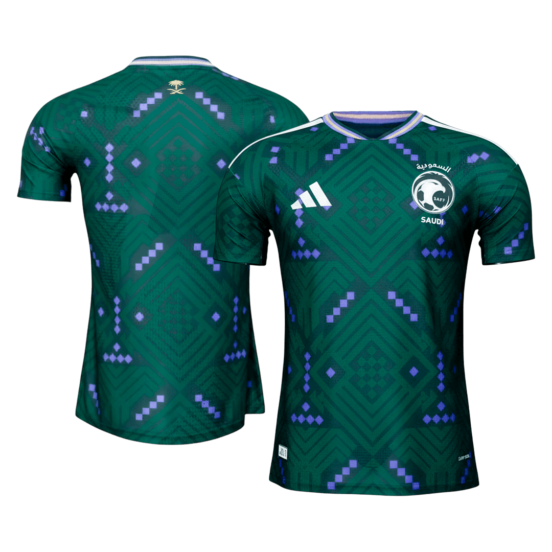 Maillot de foot domicile Homme Arabie Saoudite Coupe du Monde 2026 version joueur - Coupe ajustée