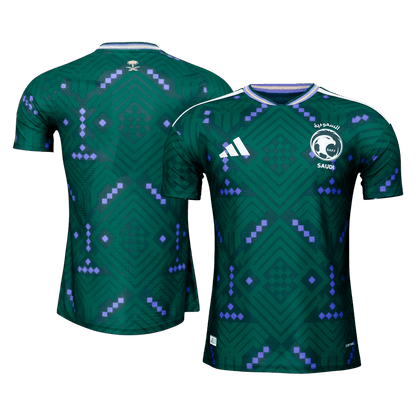 Maillot de foot domicile Homme Arabie Saoudite Coupe du Monde 2026 version joueur - Coupe ajustée